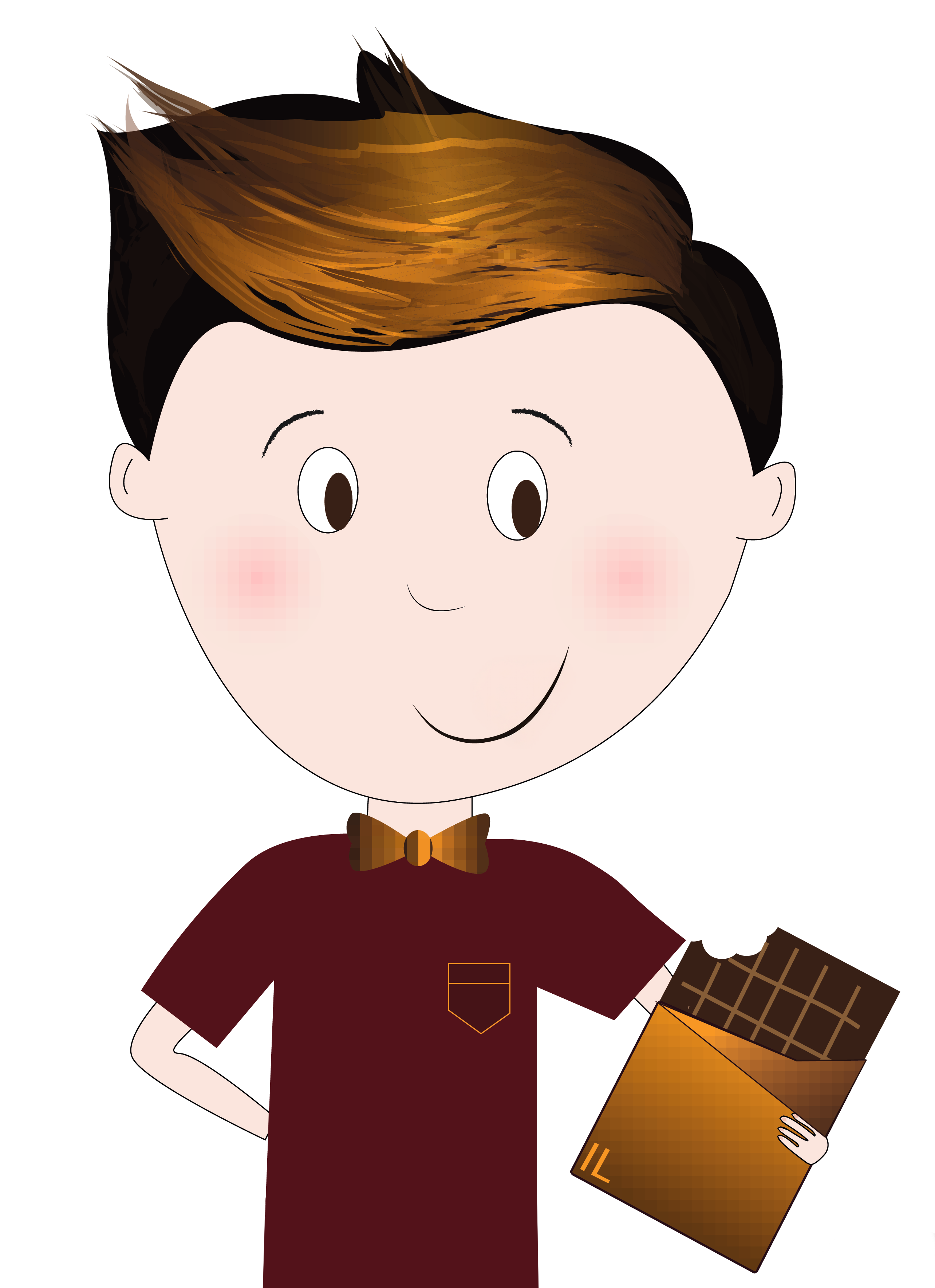 Chocolate praline bar with 10 vitamins-4